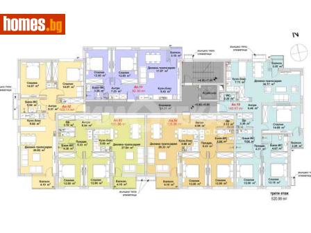 Тристаен, 105m² - Апартамент за продажба - 117741301