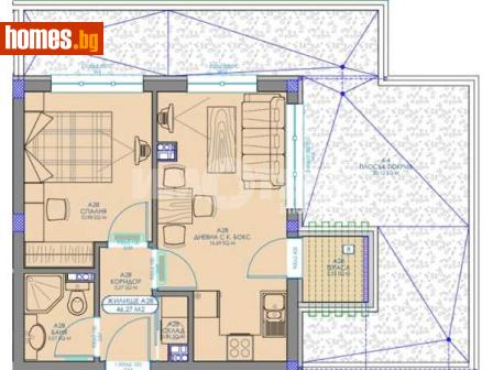 Двустаен, 91m² - Апартамент за продажба - 117784414
