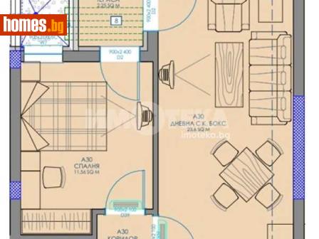 Двустаен, 69m² - Апартамент за продажба - 117784428