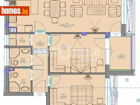 Тристаен, 112m² - Апартамент за продажба - 117784470