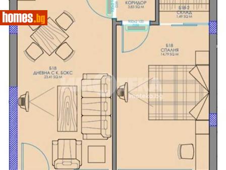 Двустаен, 78m² - Апартамент за продажба - 117784568