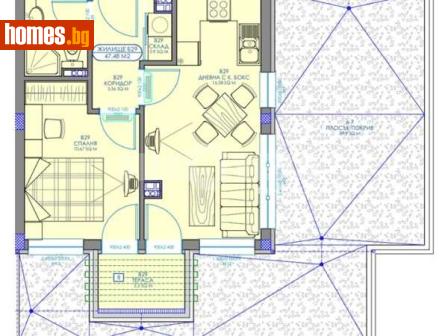 Двустаен, 99m² - Апартамент за продажба - 117784645