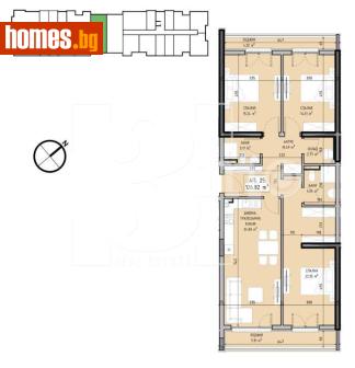 Четиристаен, 147m² - Апартамент за продажба - 117800321