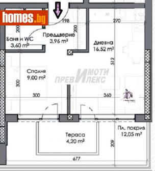 Двустаен, 65m² - Апартамент за продажба - 117814959