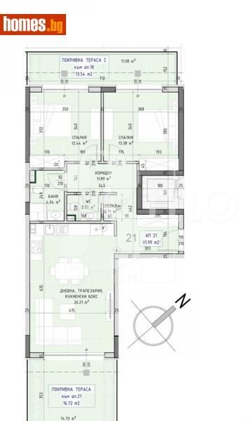 Тристаен, 93m² - Кв. Малинова Долина, София - Апартамент за продажба - 3mo офис Амалтея - 117832070