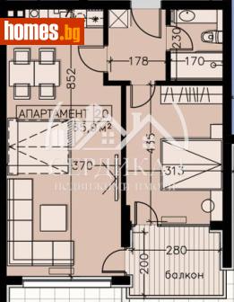 Двустаен, 79m² - Апартамент за продажба - 117855068