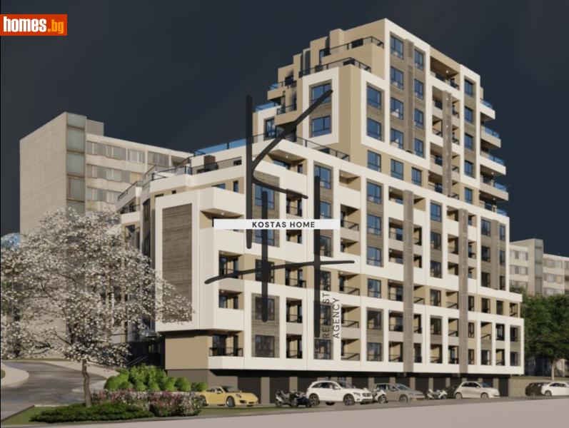 Двустаен, 62m² - Жк. Възраждане, Варна - Апартамент за продажба - Костас Хоум - 117873923