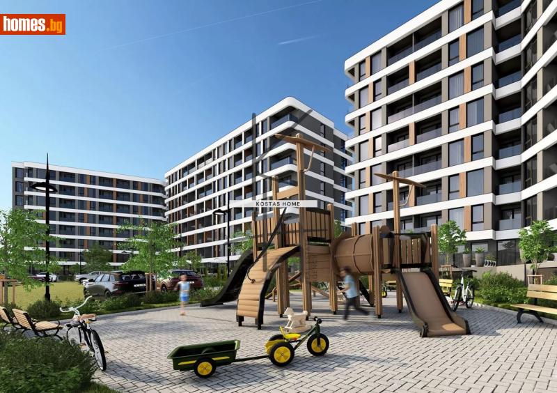 Двустаен, 62m² - Кв. Владиславово, Варна - Апартамент за продажба - Костас Хоум - 117873938