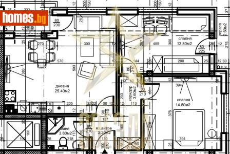 Тристаен, 95m² - Апартамент за продажба - 117875104