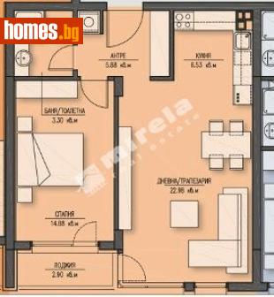 Двустаен, 85m² - Апартамент за продажба - 117875796