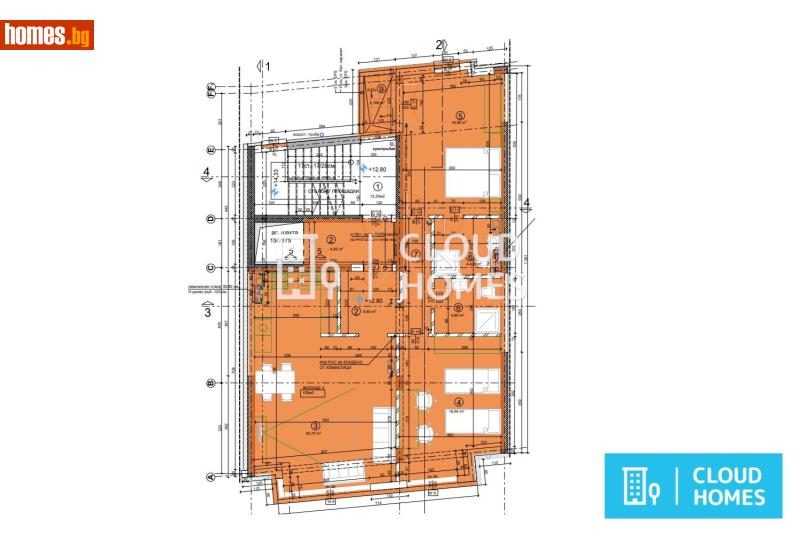 Тристаен, 133m² - Жк. Банишора, София - Апартамент за продажба - Cloud Homes - 117886451