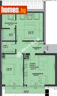 Тристаен, 121m² - Апартамент за продажба - 117980900