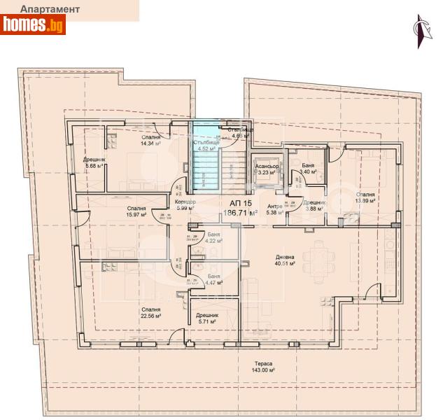 Многостаен, 360m² - Кв. Модерно Предградие, София - Апартамент за продажба - 3mo офис Амалтея - 118005230