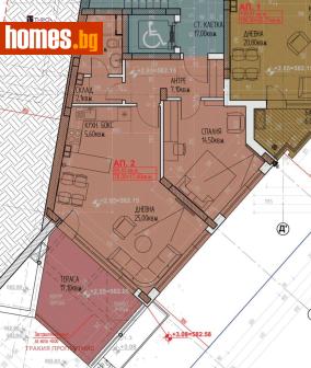 Двустаен, 95m² - Апартамент за продажба - 118009768