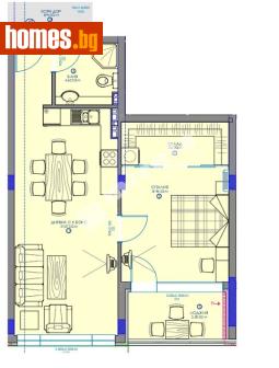 Двустаен, 82m² - Апартамент за продажба - 118028671