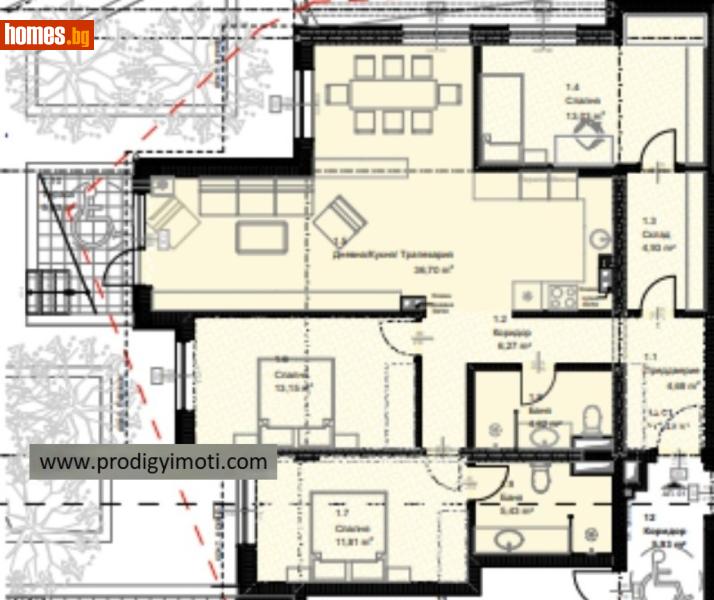 Многостаен, 250m² - Жк. Овча Купел, София - Апартамент за продажба - Продиджи - 118030076
