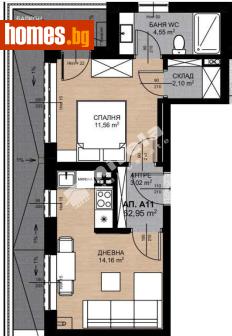 Двустаен, 73m² - Апартамент за продажба - 118045360