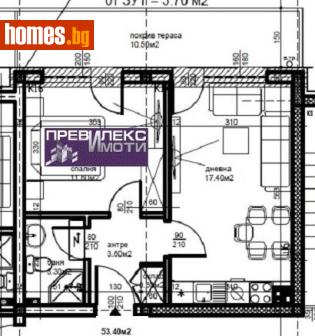 Двустаен, 60m² - Апартамент за продажба - 118048500
