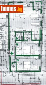 Тристаен, 136m² - Апартамент за продажба - 118048593