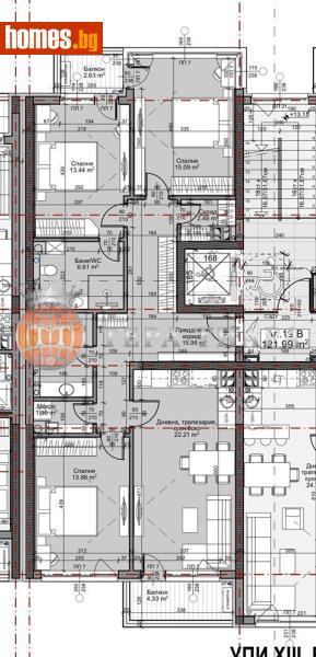 Четиристаен, 141m² - Жк. Младост 4, София - Апартамент за продажба - Тера Тиара - 118062495