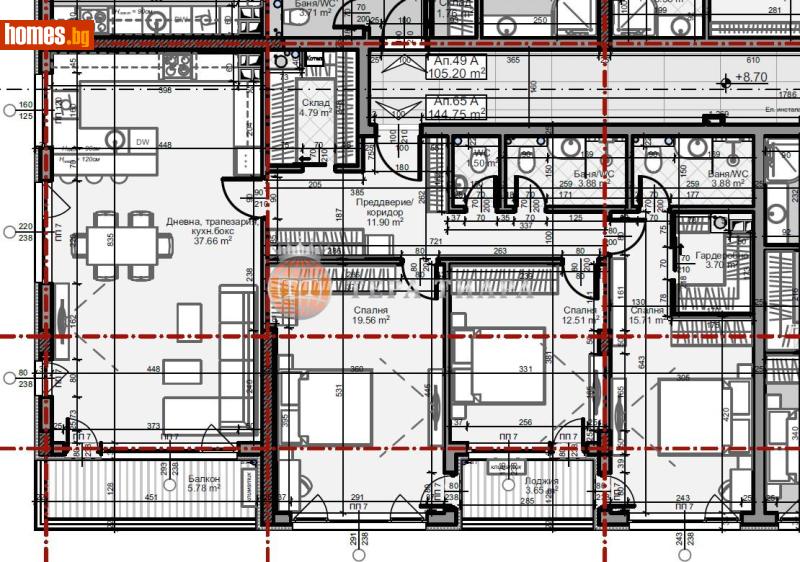 Четиристаен, 168m² - Жк. Младост 4, София - Апартамент за продажба - Тера Тиара - 118062500