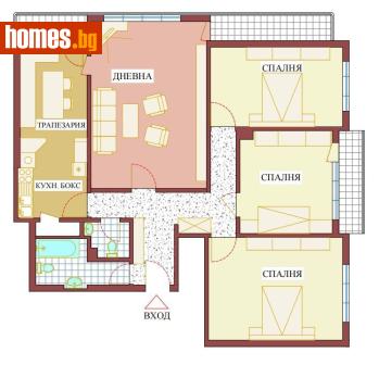 Четиристаен, 130m² - Апартамент за продажба - 118069937