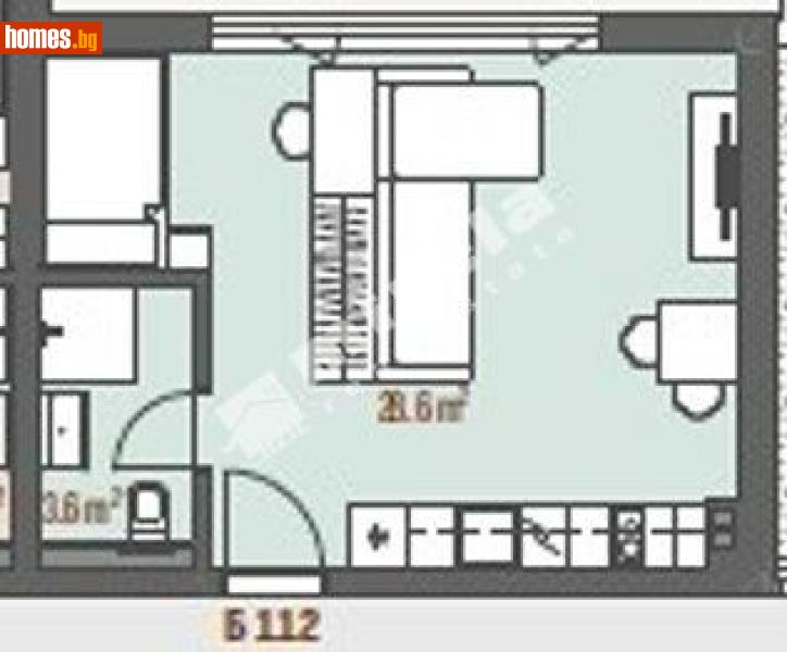 Едностаен, 44m² - Жк. Левски Г, София - Апартамент за продажба - МИРЕЛА - 118098740