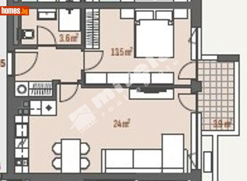 Двустаен, 68m² - Жк. Левски Г, София - Апартамент за продажба - МИРЕЛА - 118098902