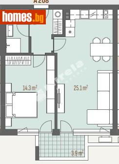 Двустаен, 70m² - Апартамент за продажба - 118099099
