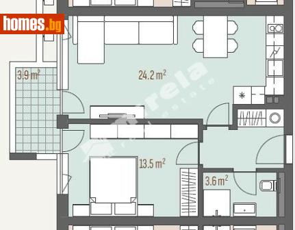Двустаен, 68m² - Апартамент за продажба - 118099111