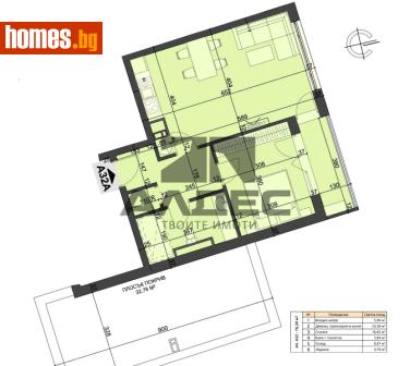 Двустаен, 78m² - Апартамент за продажба - 118140128