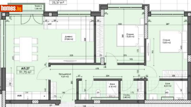 Тристаен, 110m² -  Индустриална зона - Юг, Пловдив - Апартамент за продажба - Deluxe Homes - 118155175
