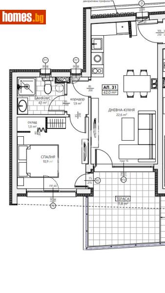 Двустаен, 75m² - Гр.Обзор, Несебър - Апартамент за продажба - МИРЕЛА - 118168123