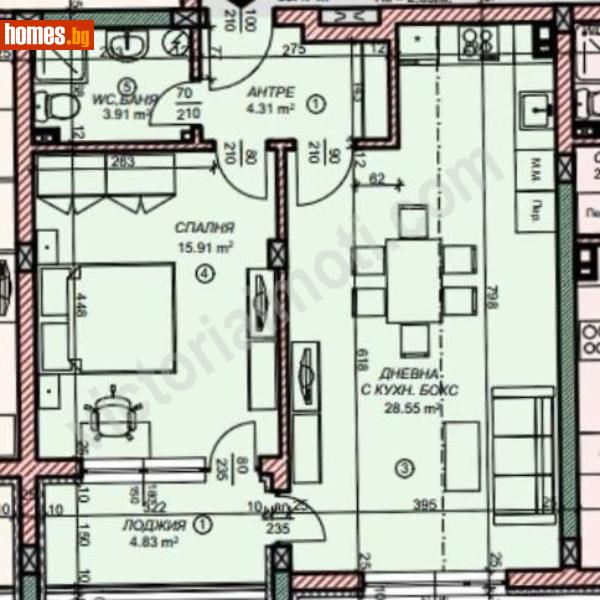 Двустаен, 68m² - Жк. Картала, Велико Търново - Апартамент за продажба - ВИКТОРИЯ ИМОТИ - 118168956