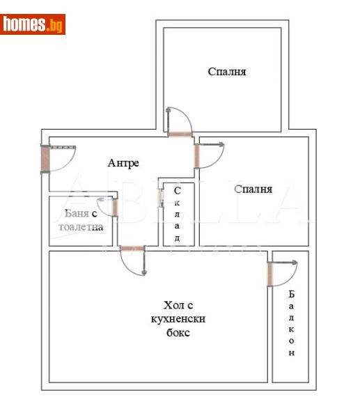 Тристаен, 112m² - Кв. Враждебна, София - Апартамент за продажба - Абела - 118177086