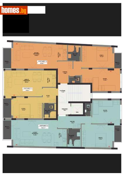 Тристаен, 102m² - снимка 3