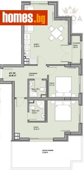 Тристаен, 103m² - Апартамент за продажба - 118214427