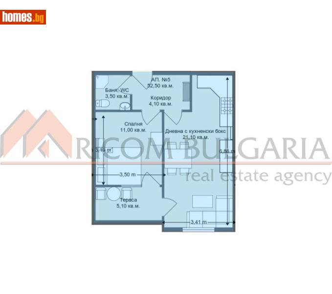 Двустаен, 61m² - Кв. Бриз, Варна - Апартамент за продажба - РИКОМ БЪЛГАРИЯ ЕООД - 118214459