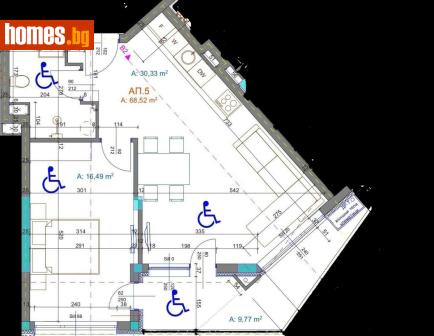 Двустаен, 81m² - Апартамент за продажба - 118232303