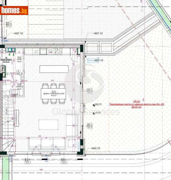 Мезонет, 137m² - Жк. Лозенец, София - Апартамент за продажба - Глобъл Сървисиз ООД - 118245638