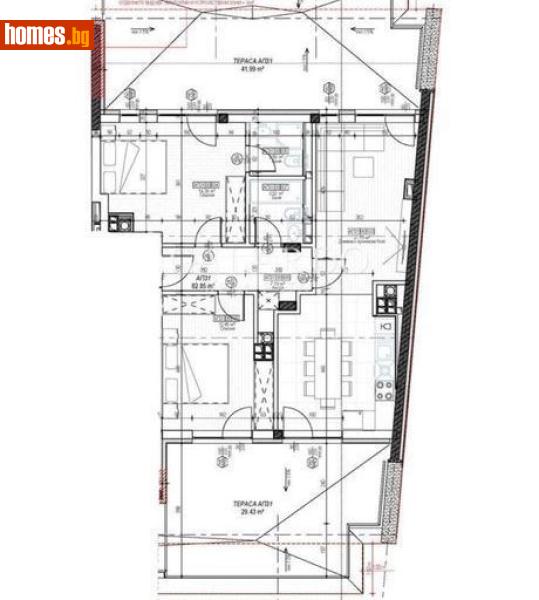 Тристаен, 180m² - Жк. Овча Купел 2, София - Апартамент за продажба - Глобъл Сървисиз ООД - 118246086