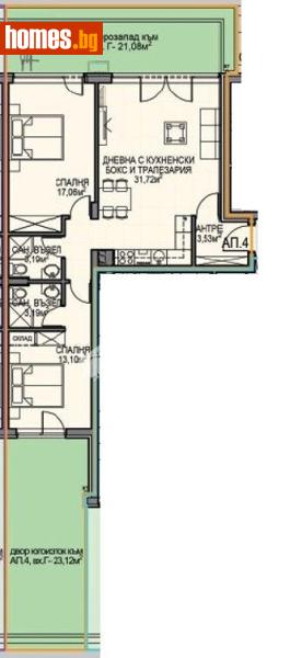 Тристаен, 89m² - Жк. Обеля 2, София - Апартамент за продажба - МИРЕЛА - 118250569
