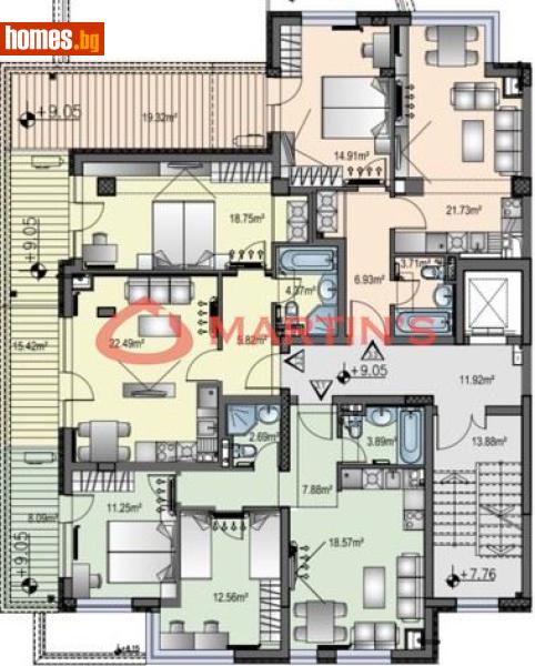 Двустаен, 96m² - Кв. Кръстова Вада, София - Апартамент за продажба - МАРТИНС Риелторс - 118252911