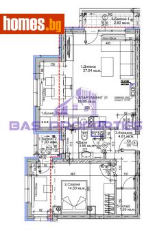 Двустаен, 79m² - Апартамент за продажба - 118278957