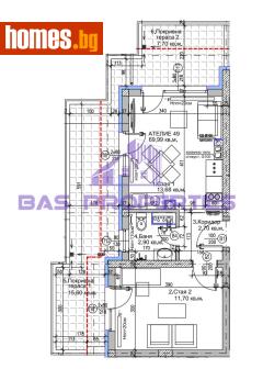 Ателие/Таван, 80m² - Апартамент за продажба - 118278977