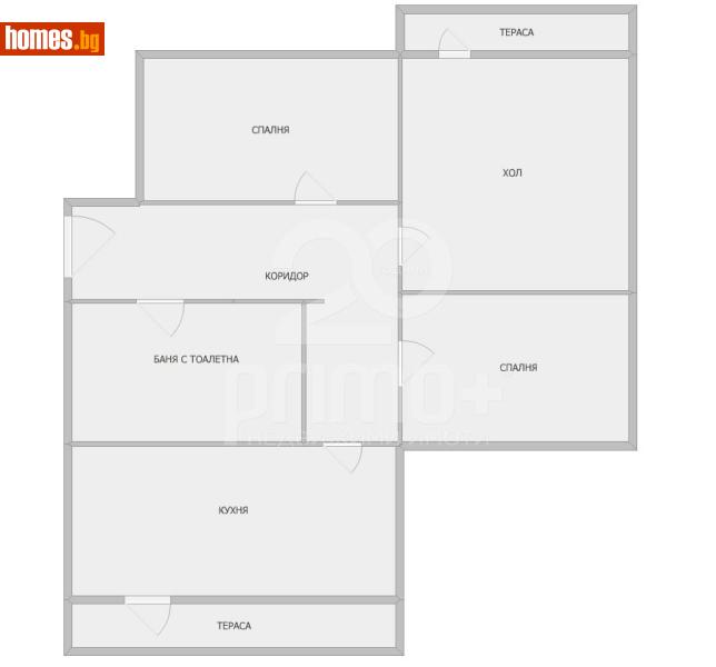 Тристаен, 76m² - Жк. Сердика, София - Апартамент за продажба - Примо Плюс - 118282494