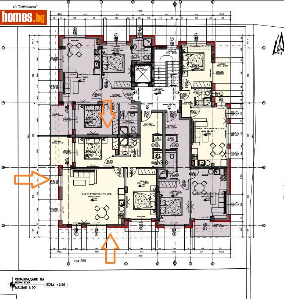 Тристаен, 121m² - Жк. Орфей, Хасково - Апартамент за продажба - Имоти Мира - 118294938