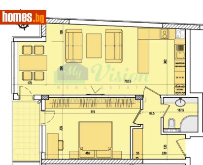 Двустаен, 81m² - Апартамент за продажба - 118318110