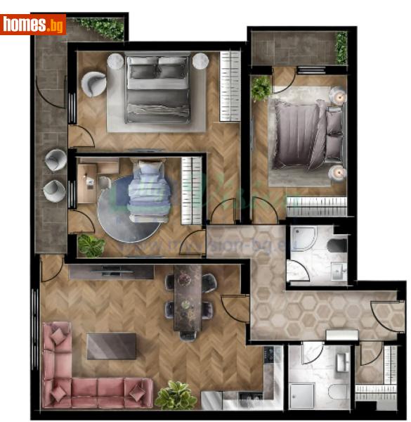 Тристаен, 145m² -  Банкя, София - Апартамент за продажба - Myvision Real Estate - 118318192