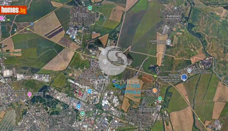 Парцел, 1655m² -  Военна Рампа, София - Парцел за продажба - Глобъл Сървисиз ООД - 118329302